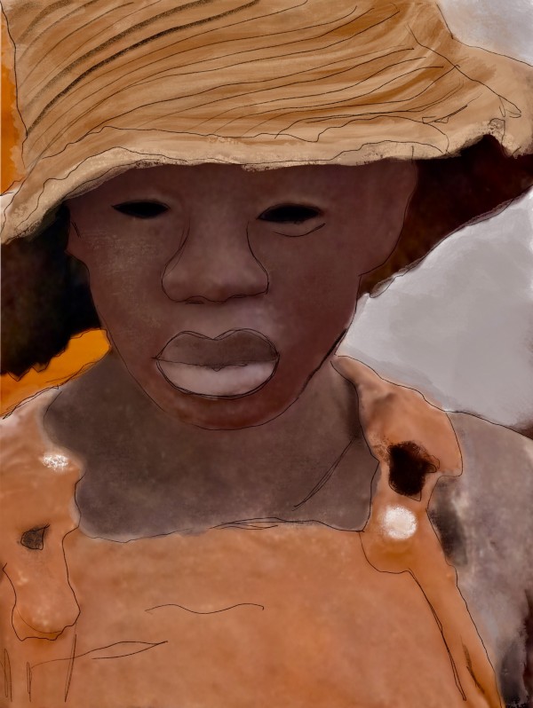 Whitney Plantation Slave Girl 1 by Harry Forsdick